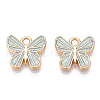 Alloy Enamel Pendants ENAM-E004-04G-01-1