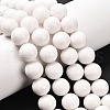 Natural Mashan Jade Round Beads Strands G-D263-12mm-XS01-1