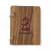 6 Inch Wooden Loose-leaf Scrapbooking Photo Album DIY-A036-01C-1