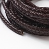 Braided Leather Cord WL-F009-B01-5mm-2