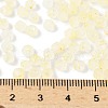 Frosted Glass Beads FGLA-D300-01E-4