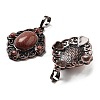 Synthetic Goldstone Rhombus Pendants G-K363-02R-16-2