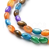 Natural Freshwater Shell Dyed Beads Strands SHEL-R129-06-3