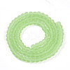 Transparent Glass Beads Strands GLAA-T032-T4mm-MD17-2