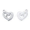 Non-Tarnish 201 Stainless Steel Pendants STAS-N098-222P-1