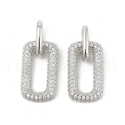 Brass Micro Pave Cubic Zirconia Pendants KK-P300-02P-1
