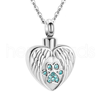 Stainless Steel Pendant Necklaces PW-WG41383-12-1
