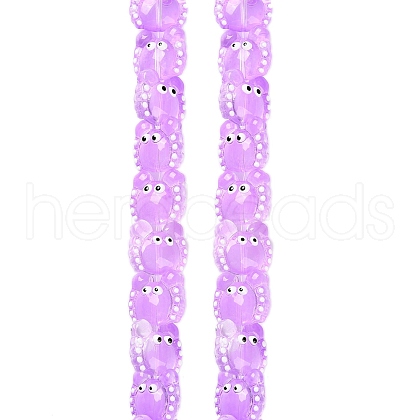 Handmade Lampwork Beads Strands LAMP-L078-010D-1