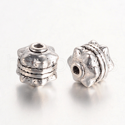 Tibetan Style Alloy Beads X-LF0749Y-NF-1