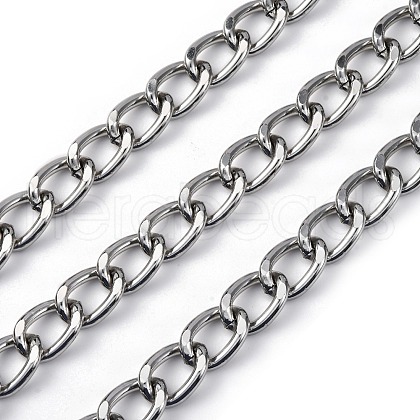 Oxidation Aluminum Cuban Link Chains CHA-S002-01P-1