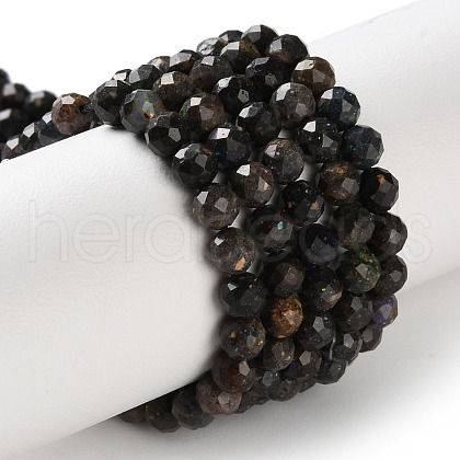 Natural Fire Opal Beads Strands G-G180-A01-02-1