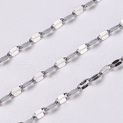 Tarnish Resistant 304 Stainless Steel Cable Chains CHS-K001-89-1