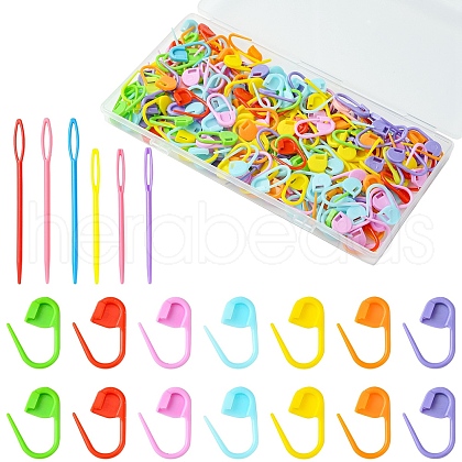 ABS Plastic Knitting Tool Kits FIND-YW0005-86-1