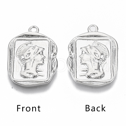 Brass Pendants KK-R126-027P-NF-1