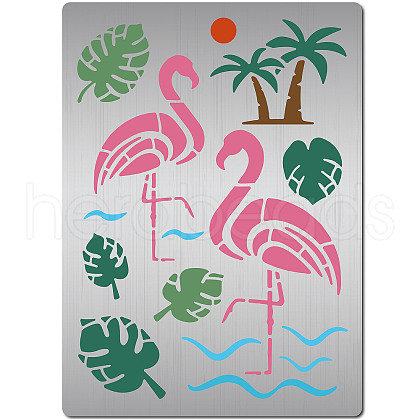 Stainless Steel Metal Cutting Dies Stencils DIY-WH0289-125-1