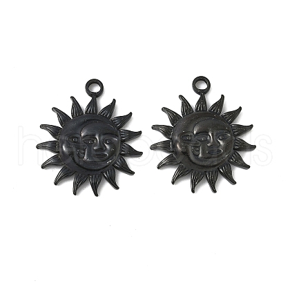 Ion Plating(IP) 304 Stainless Steel Charms STAS-B024-66B-1