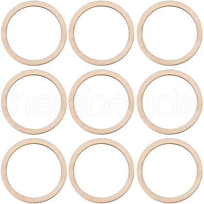 SUNNYCLUE 60Pcs Laser Cut Wood Shapes WOOD-SC0001-79-1