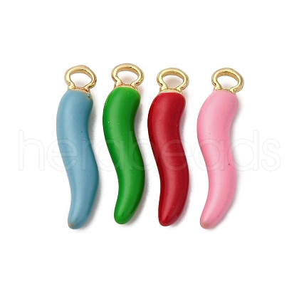 Alloy Enamel Pendants FIND-Z084-02G-1