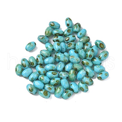 60Pcs 10G Baking Paint Glass Seed Beads GLAA-V001-06B-1