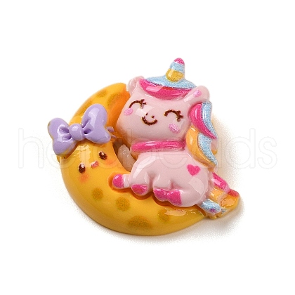 Opaque Resin Decoden Cabochons RESI-R447-05F-1