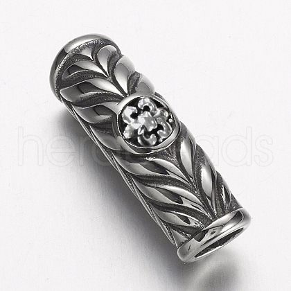304 Stainless Steel Beads STAS-E133-060AS-1