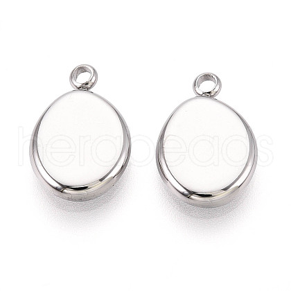 304 Stainless Steel Pendants STAS-T065-78P-1