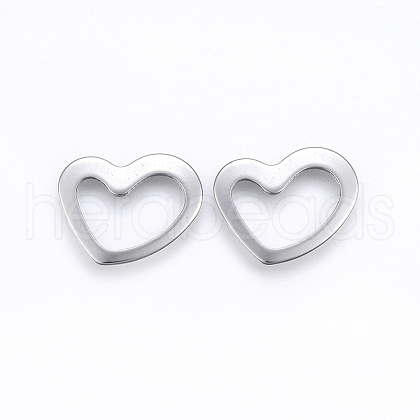 Tarnish Resistant 201 Stainless Steel Linking Rings STAS-E437-17P-1