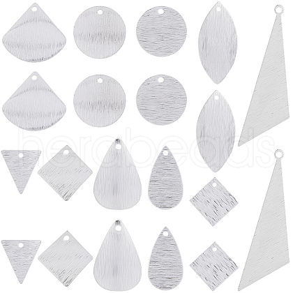 CREATCABIN 20Pcs 10 Style Brass Charms KK-CN0001-70-1