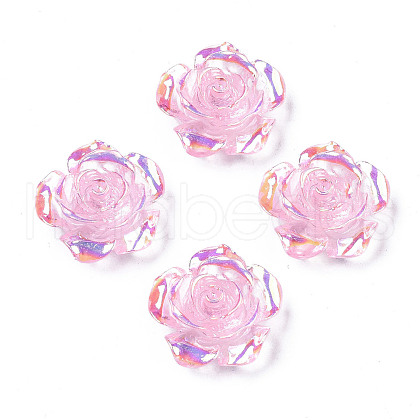 Transparent Resin Cabochons CRES-N030-001B-04-1