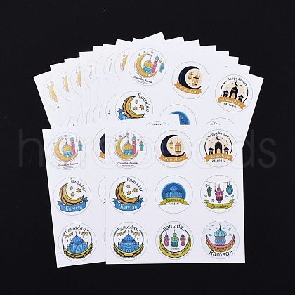 Lesser Bairam Theme Paper Stickers DIY-L063-A11-1