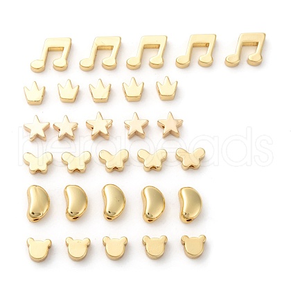 Brass Spacer Beads Set KK-X0093-08-1