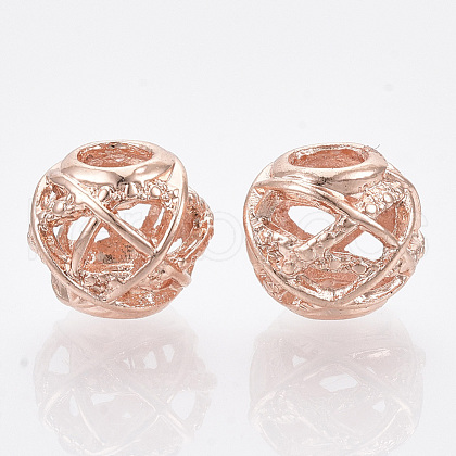 Alloy European Beads MPDL-N038-18-1