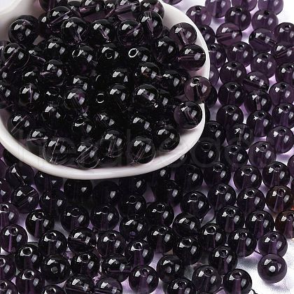 Transparent Colours Glass Seed Beads SEED-Z004-T8MM-04-1