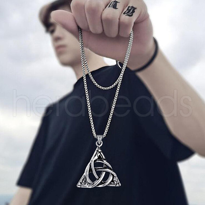 Stainless Steel Pendant Necklaces for Men FS-WG233B8-04-1