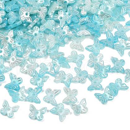 Pearlized ABS Plastic Imitation Pearl Beads KY-P021-04B-03-1