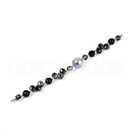 Glass and Acrylic and CCB Beads Strands MAK-T011-05A-1