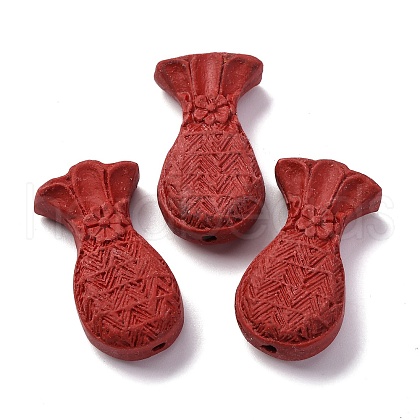 Cinnabar Beads CARL-K001-25-1