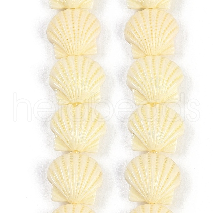 Synthetic Coral Dyed Carved Beads Strands CORA-K009-05B-01-1