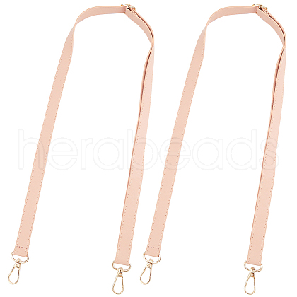 Gorgecraft 2Pcs PU Leather Adjustable Shoulder Bag Straps FIND-GF0007-03D-1
