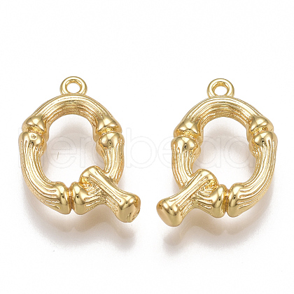 Brass Pendants KK-T038-193G-Q-1