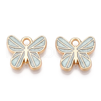 Alloy Enamel Pendants ENAM-E004-04G-01-1