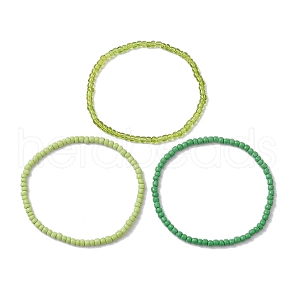 Glass Seed Beads Anklets AJEW-AN00599-02-1