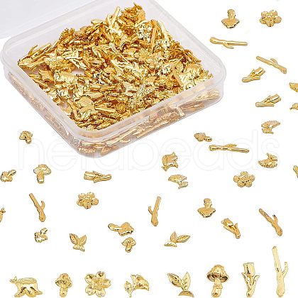 Olycraft Alloy Enamel DIY Pieces PALLOY-OC0001-85G-1