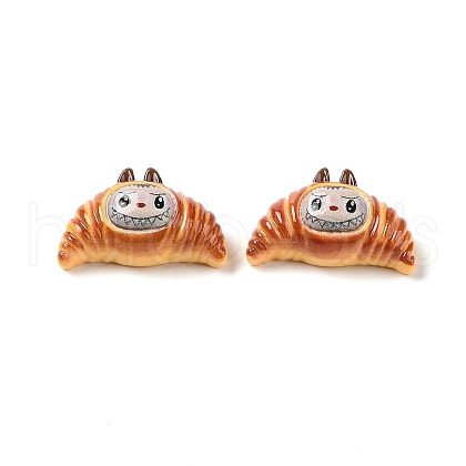 Opaque Resin Imitation Bread Decoden Cabochons RESI-S396-03-1