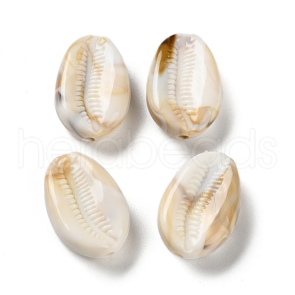 Ocean Theme Opaque Acrylic Beads OACR-U004-02A-1