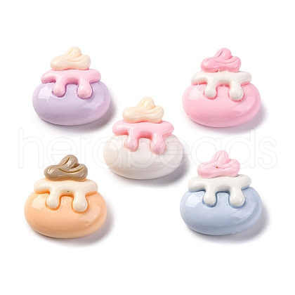 Cartoon Opaque Resin Decoden Cabochons CRES-M038-02-1