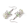 Angel Handmade Glass Seed Beads Dangle Earrings for Women EJEW-MZ00394-03-4