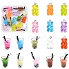 16Pcs 16 Styles Resin Pendants CRES-YW0001-33-1
