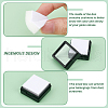 Plastic Loose Diamond Storage Boxes CON-WH0089-72B-4