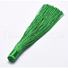 Nylon Tassels Big Pendant Decorations HJEW-G010-B05-1